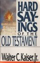 Hard Sayings of the Old Testament cover