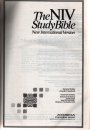 Title page NIV Study Bible (See Exodus study notes)
