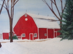 Kerith Farm Barn winter